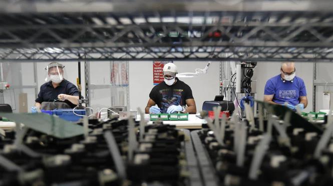 美國12月工業生產增長1.6％